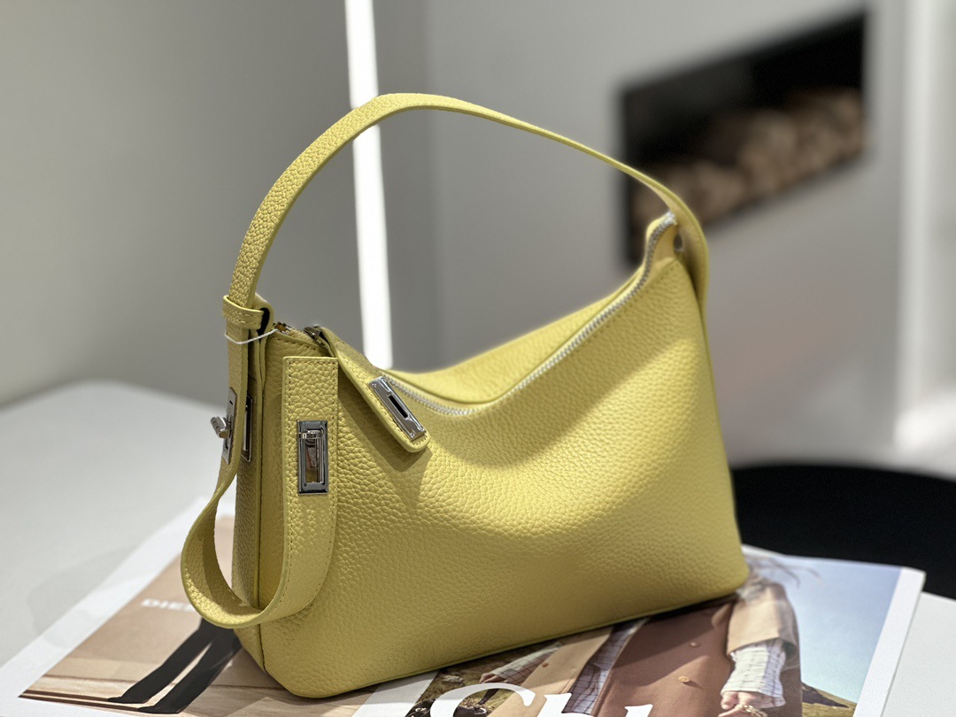 Sac sous les bras en cuir de vache de première couche