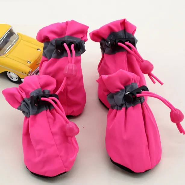 Pet Shoe Foot Cover Customized Pet Dog Shoes Pink - Shop at LoveMi