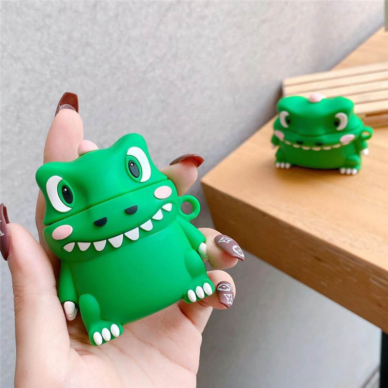 Creative Threedimensional Dinosaur Bluetooth Headset Protective Sleeve Cute Silicone - Image 5