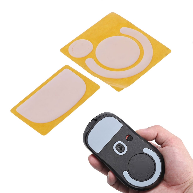 Ultralight Mouse White Sliding Curve Foot Stickers