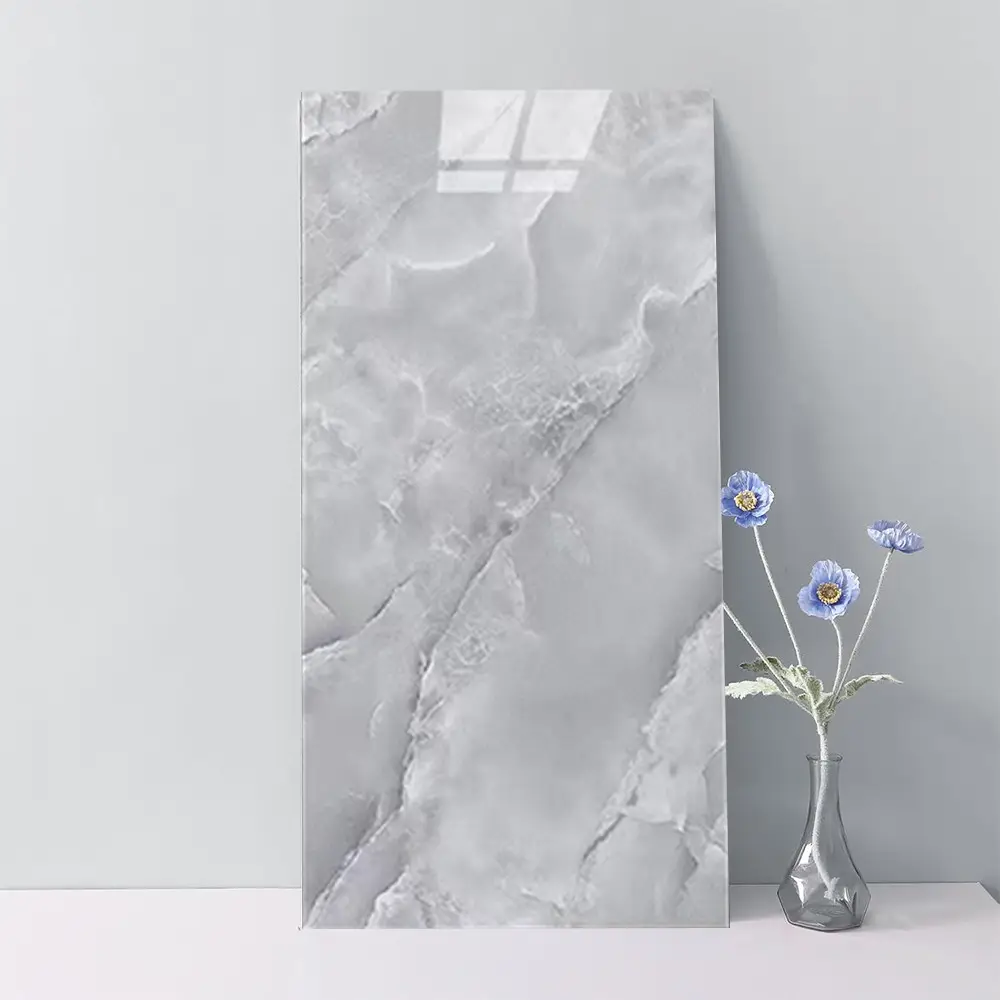 12X PVC Marble Tiles Wall Sticker Self-Adhesive