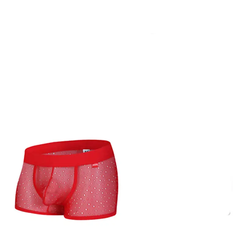Men's U-convex Big Bag Ripped Breathable Shorts