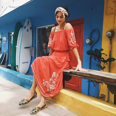 Off-the-Shoulder Maxi Dress, picture 5 of 5