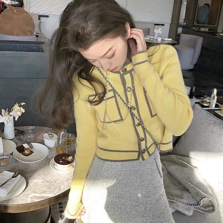 Short Knit Cardigan Thin Loose Loose Thin Sweater Coat Women