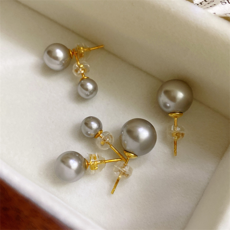 Title 1, Womens S925 Sterling Silver Pearl Earrings. En...