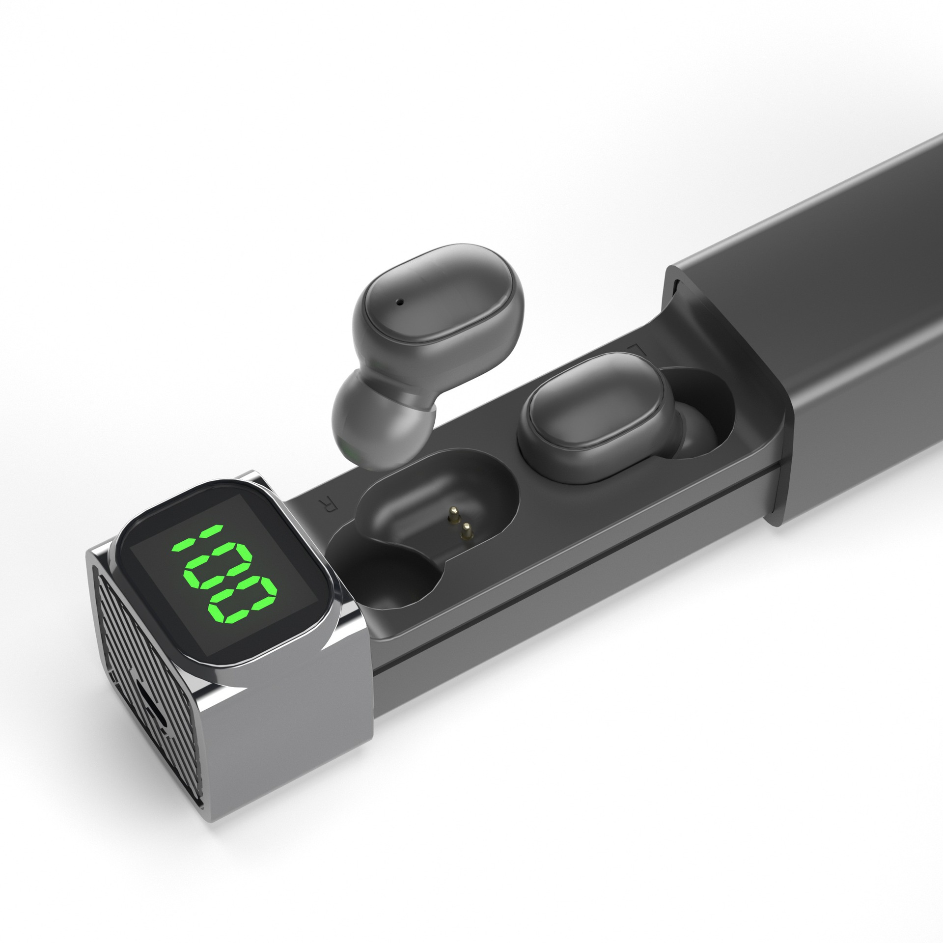 Wireless Bluetooth Headset TWS5.1 Sports Digital Display - Image 3