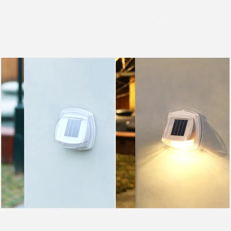 Outdoor Solar Courtyard Small Wall Lamp Garden Waterproof Rail Guarding Lamp Home Villa Wall Vintage Ornament Small Night Lamp – image 9