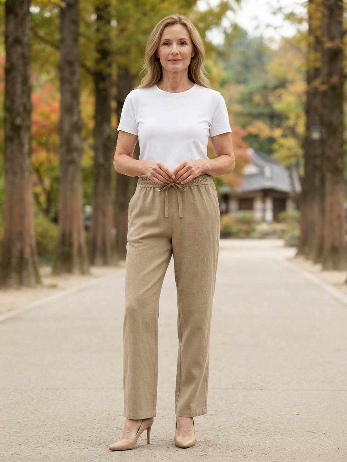 Ladies Long Trousers, Straight Leg Pants, Women Casual Pants, Casual Pants, Women Pants, Sports Pants, Women's Long Pants, Sweatpants, Casual Drawstring Pants Women Everyday Wear Bottoms