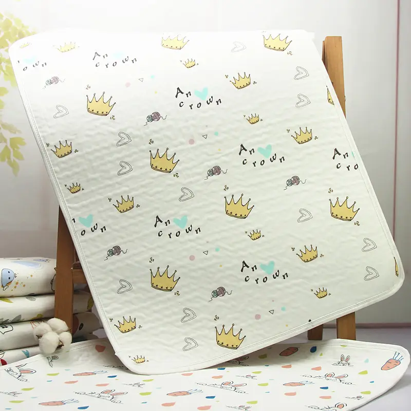 Baby Gauze Changing Pad Waterproof Breathable