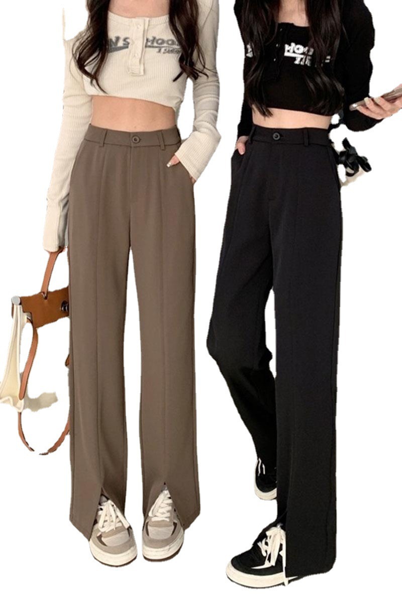 Title 3, Summer New Loose Chic Wide Leg Suit Pants