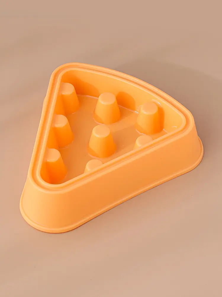 Pet Cat Dog Bowl Cartoon Pizza Single