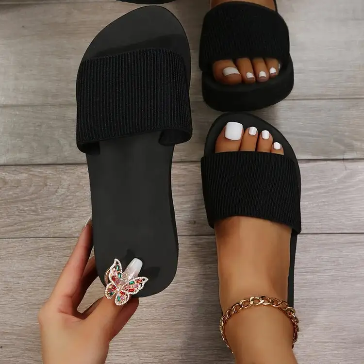 Summer New Outdoor Open Toe Beach Casual Slippers