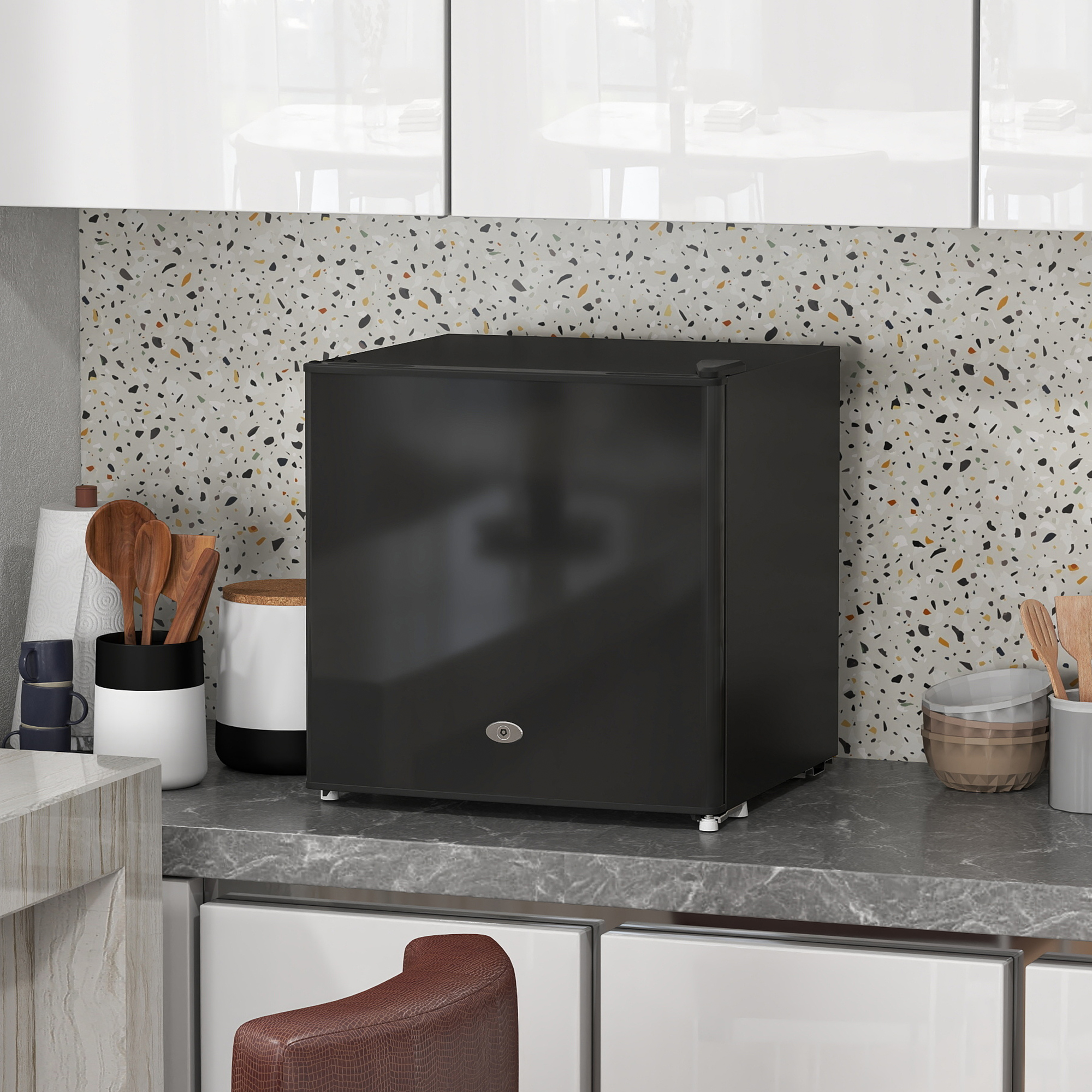 35 Liter Mini Freezer - Black — image 9
