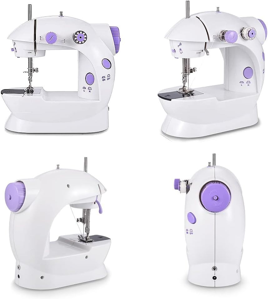 Electric Sewing Machine Portable Mini 12 Stitches Pedal Household For Beginner — image 6