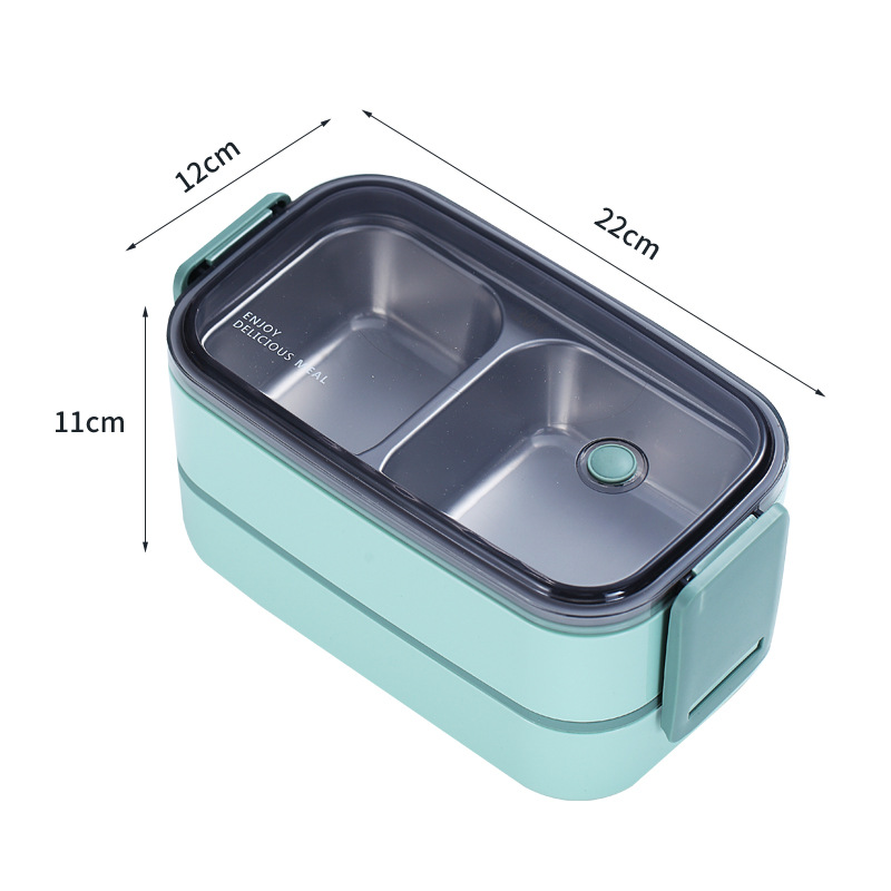 Title 3, Lunch box isolante in acciaio inox stile nordic...