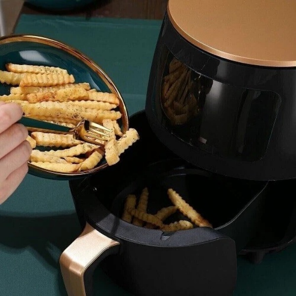 Friteuse à air 6l, grande capacité, écran tactile numérique, multifonction – Image 6