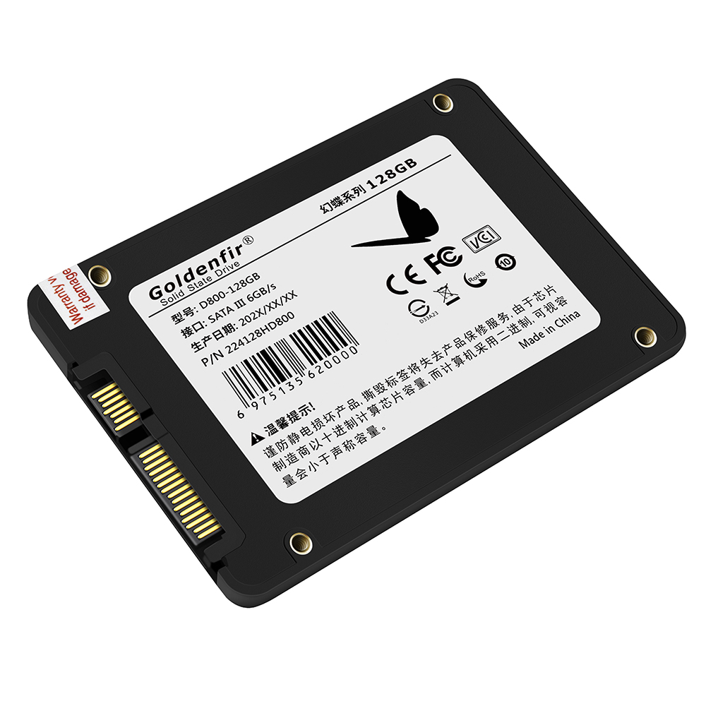 Phantom Butterfly Series Solid State Drive 128GB 512GB SSD Computer Universal SATA3.0 6