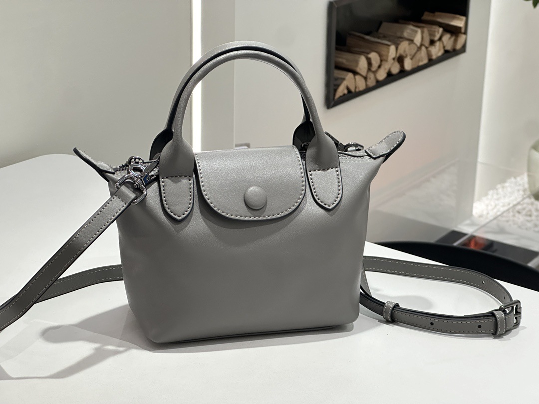 Sac à raviolis en cuir véritable pour femmes – Image 2