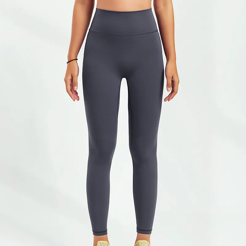 Women's High Waist Eco-Friendly Recycled Yoga Fitness Pants - Blue