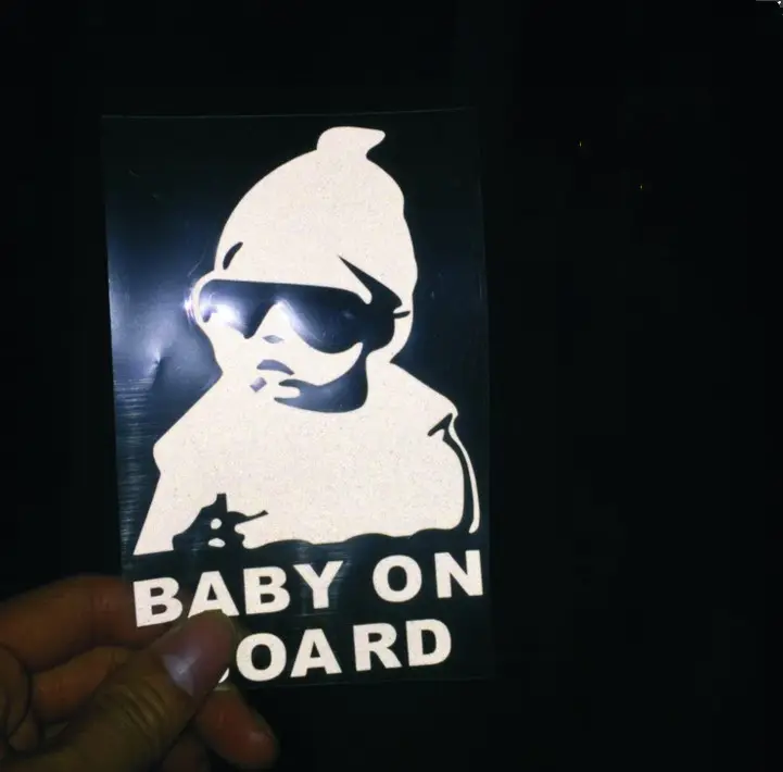 Car Door Body Reflective Car Sticker Car