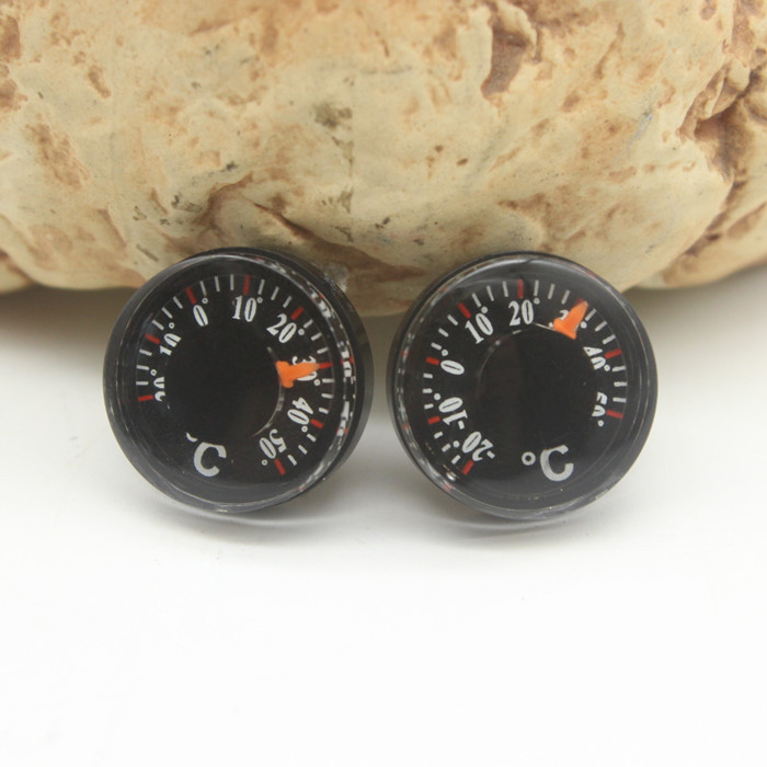 20mm Plastic C Celsius Mini Analog Thermometer