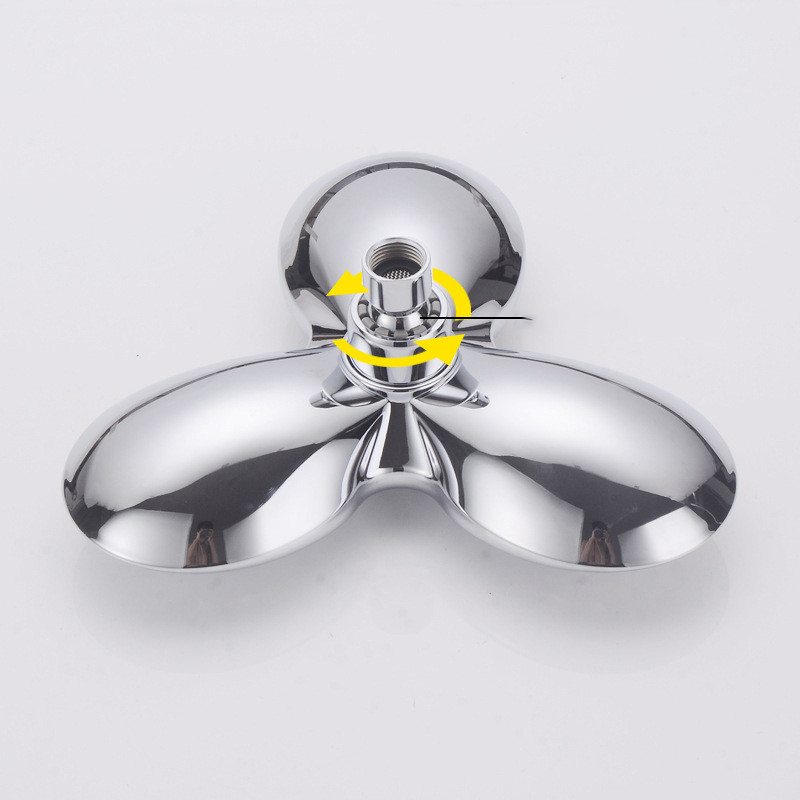 Plastic Bathroom Shower Head Multi-mode Pressurized Top Shower Head