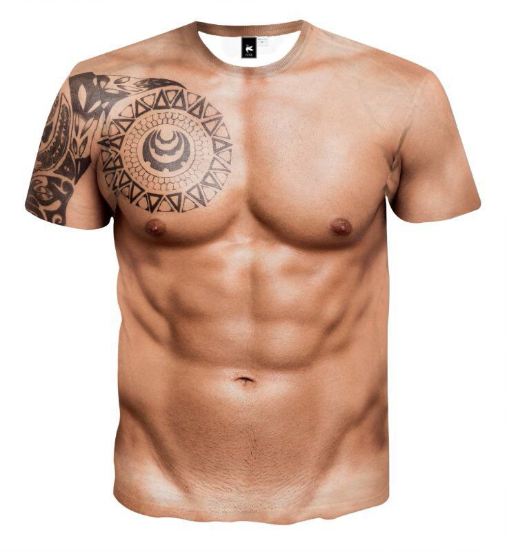 Title 12, T-Shirt de Fitness Créatif pour Homme Impressio...