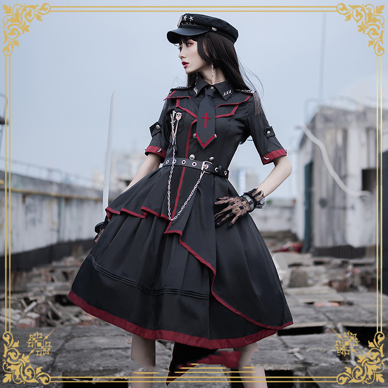 Polyester Military Dress