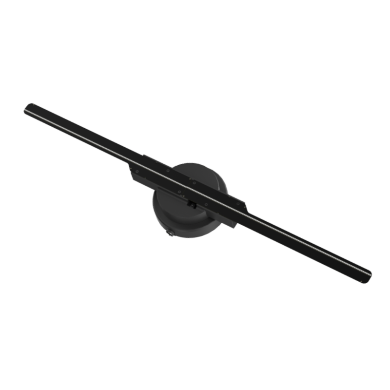 Wiilala 3D Hologram Fan 3D Circle App Hologram Advertising Display 224 Lights 16.5  WiFi Holographic LED Fan Creative Advertising Design Store Sign