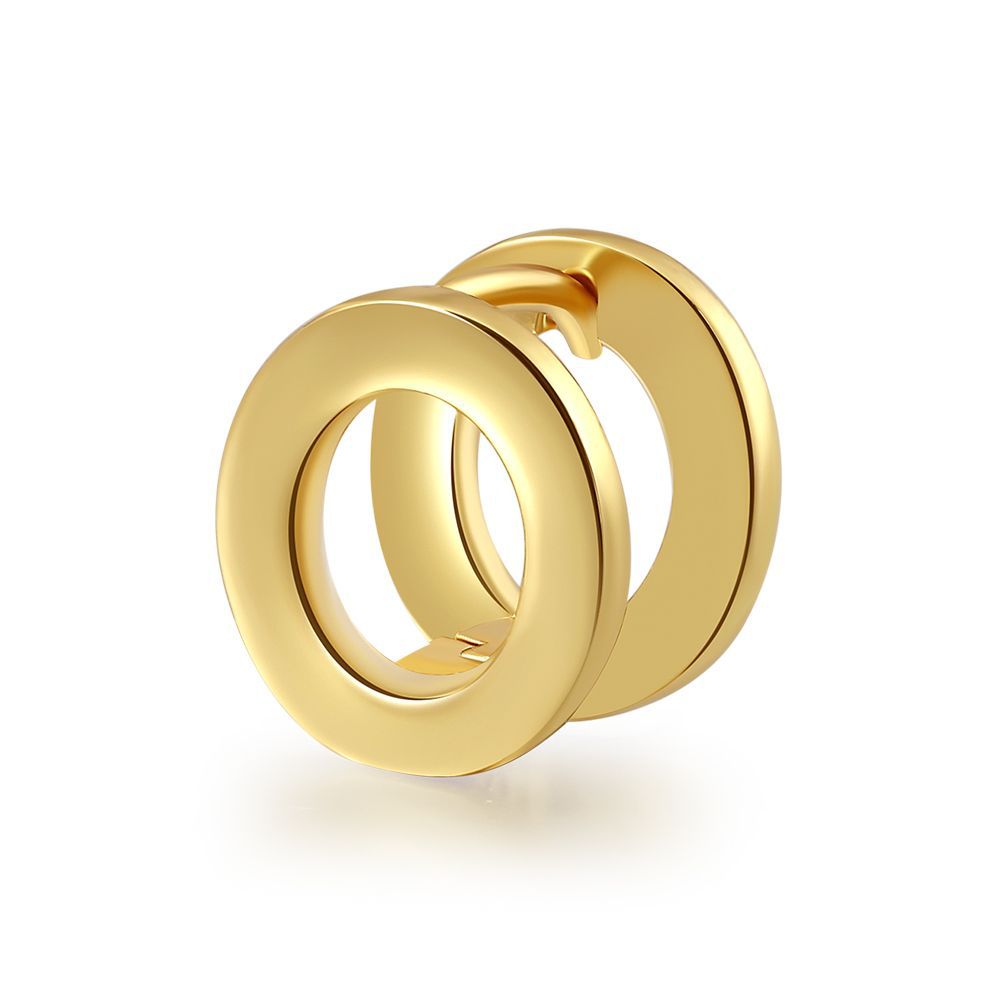 18K Gold Color Preserving Jewelry Name Letter Earrings Earrings