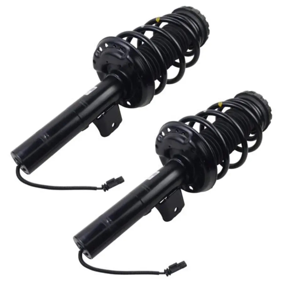 Pair Front Shock Strut Coil Spring Assembly