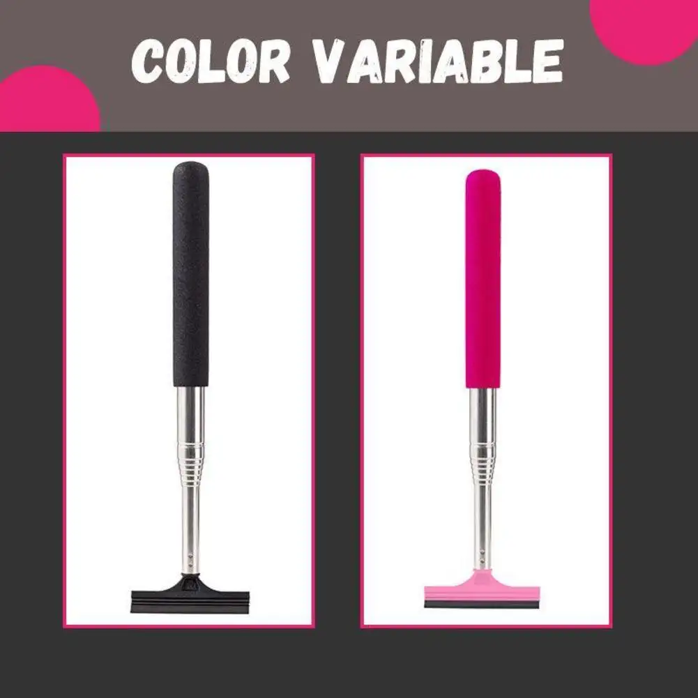Car Rearview Mirror Wiper Retractable Portable Rainy