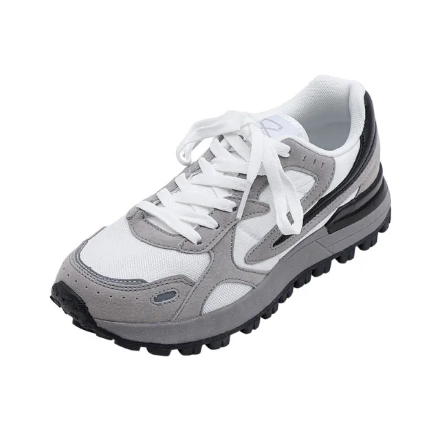 Sports Casual Retro Student Trend Running Sneakers Grey - Shop at LoveMi
