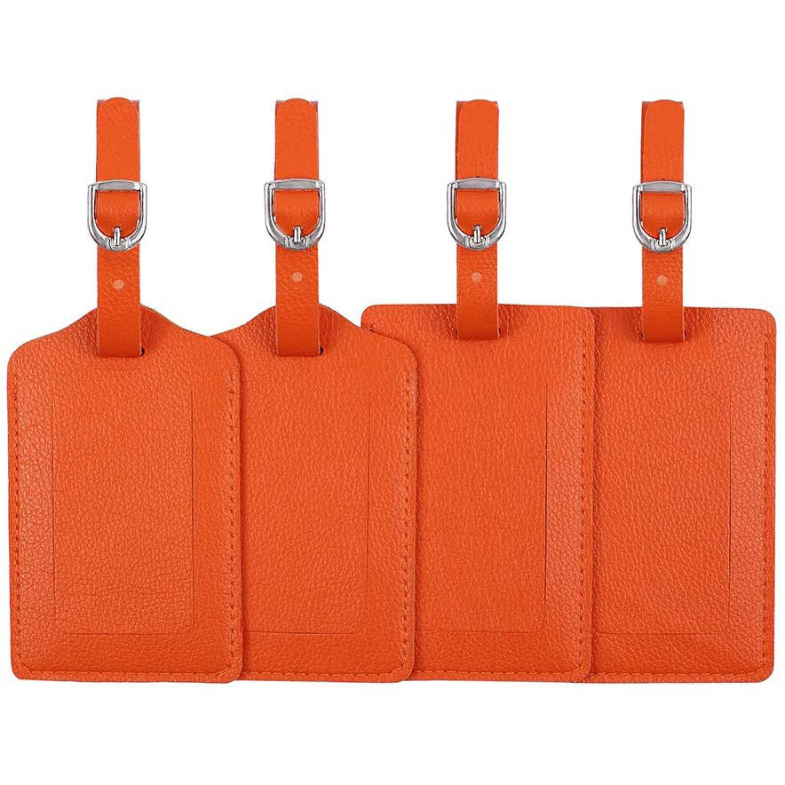 New PU Leather Boarding Pass For Luggage Travel
