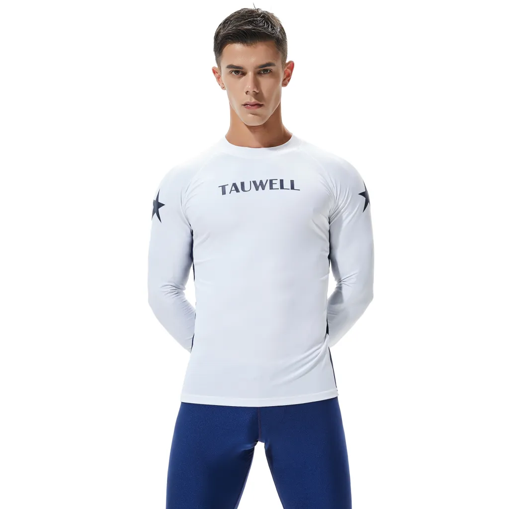 Men's Surfing Suit Sunscreen Personalised Swimsuit - White