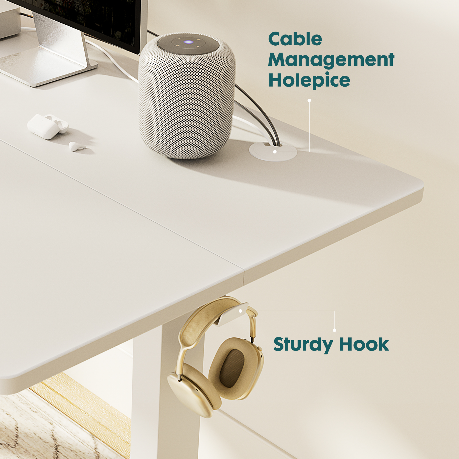 Ergonomic Height Adjustable Table - Image 7