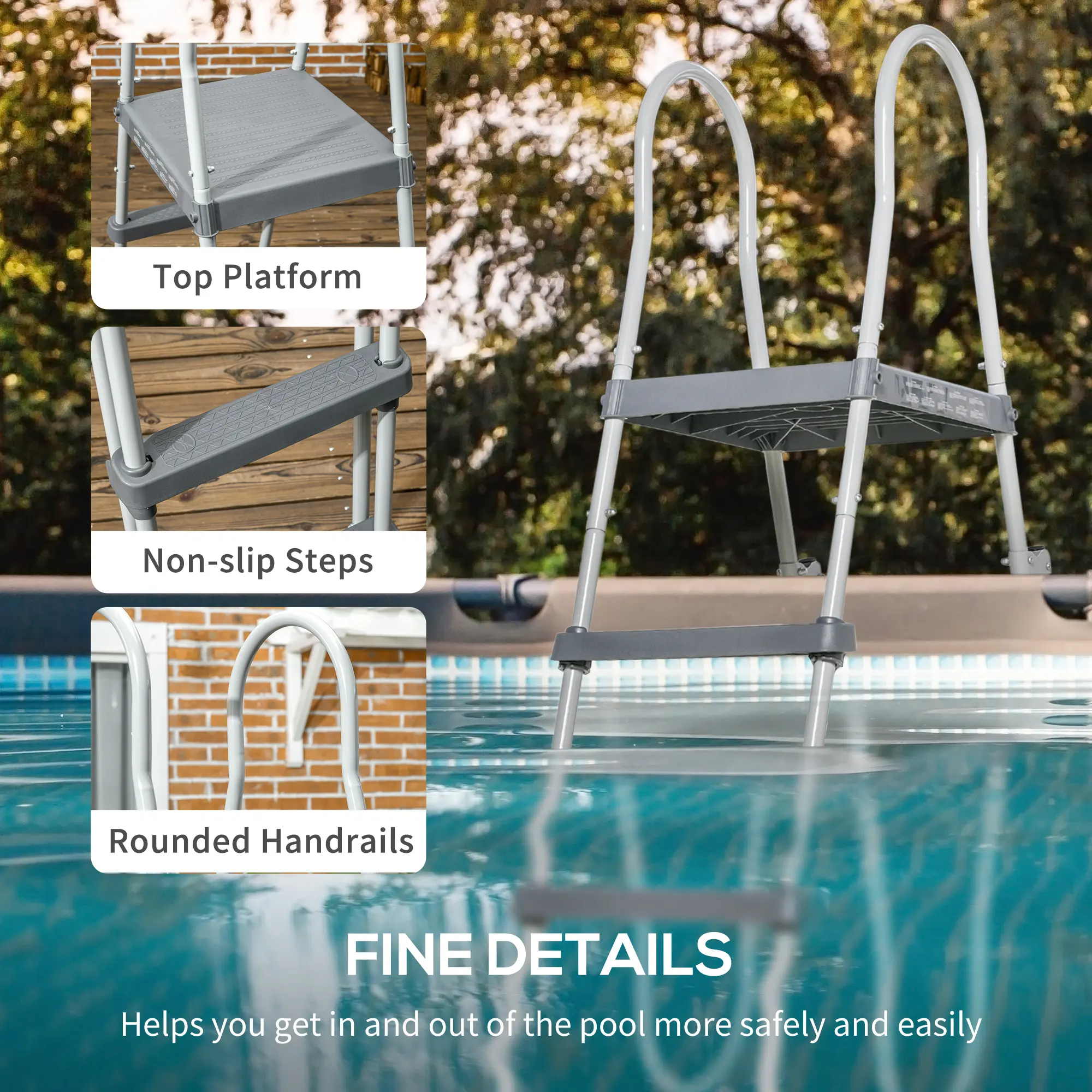 70 Above Ground Swimming Pool Ladder