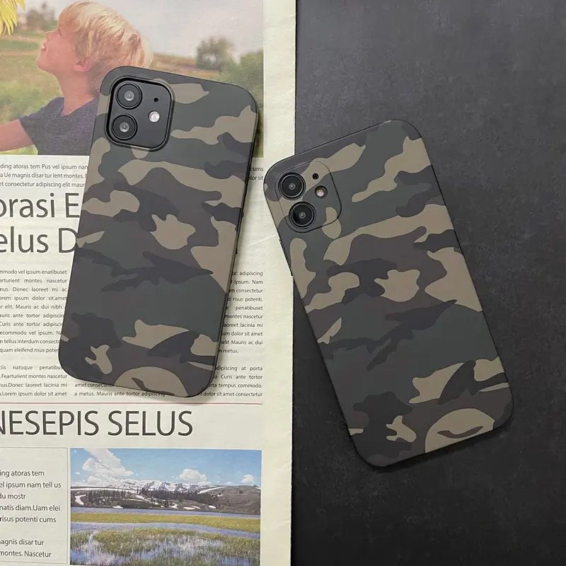 Fashion Camo Army Green Phone Case