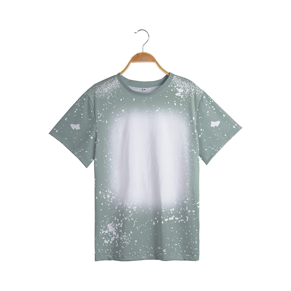 Title 6, Tie-dye bedrukte T-shirt met korte mouwen, loss...