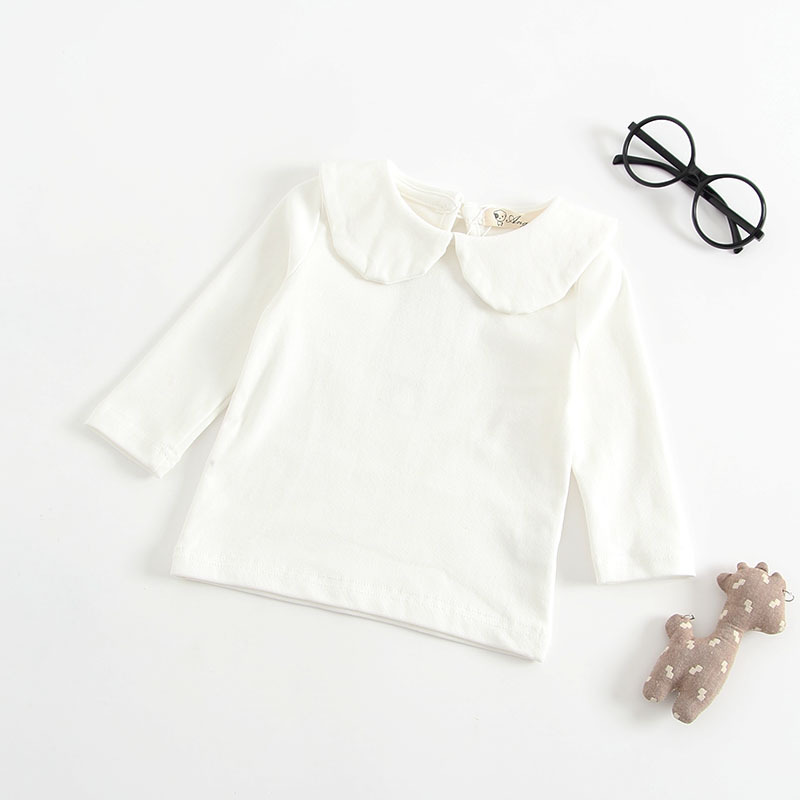 White Doll Collar Top