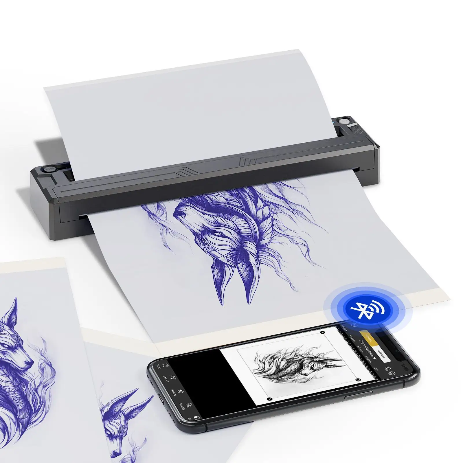 M8 Thermal Printer Transfer Machine HD Inkless