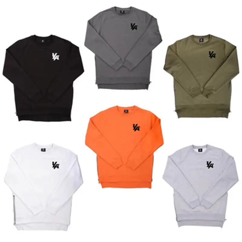 Sports Casual Cotton Long Sleeved Hoodless Sweater Coat