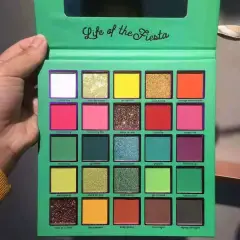 25 Color Eyeshadow Palette Red Girl Mashed Potatoes - Green - View 1
