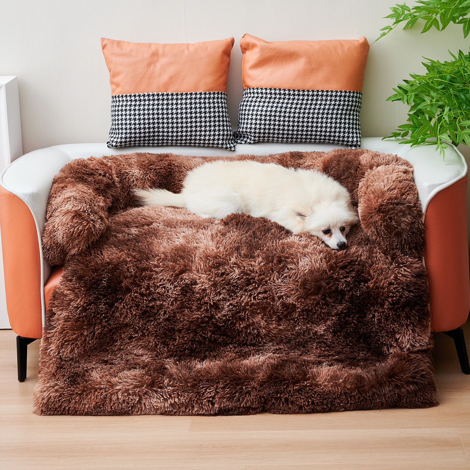 Couch Dog Bed Mat - Washable, Non-Slip, Comfortable.