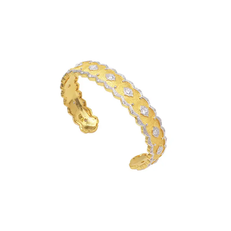 Italian Craftsmanship European And American Brushed Lace Bracelet