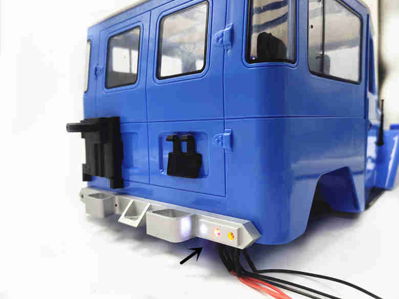 Title 4, Upgrade Modified C34 FJ40 All-metal Rear Bumper...