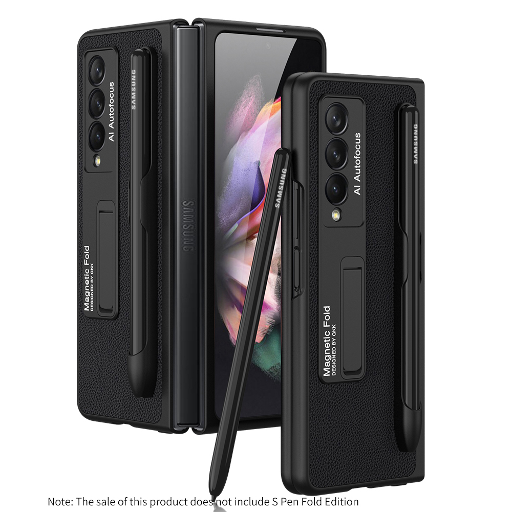 Capa protetora magnética suporte ranhura criativa integral para celular