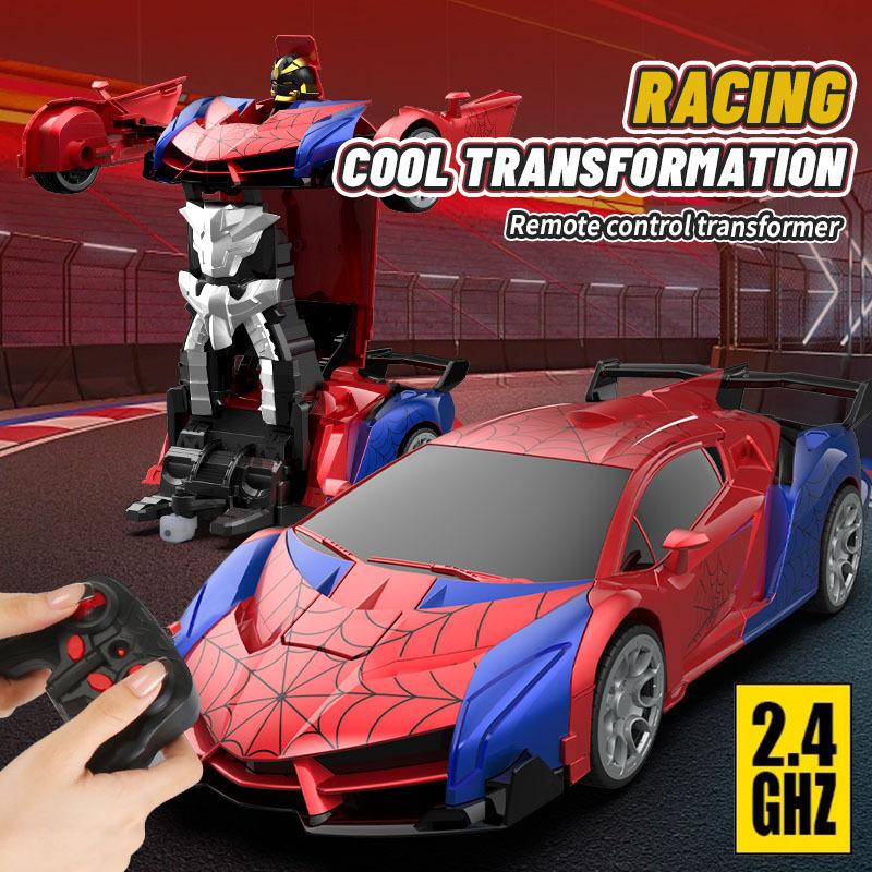 Multifunctional Transforming Vehicle Toy  Racing And Robot Modes  Perfect Gift For Kids — foto 5