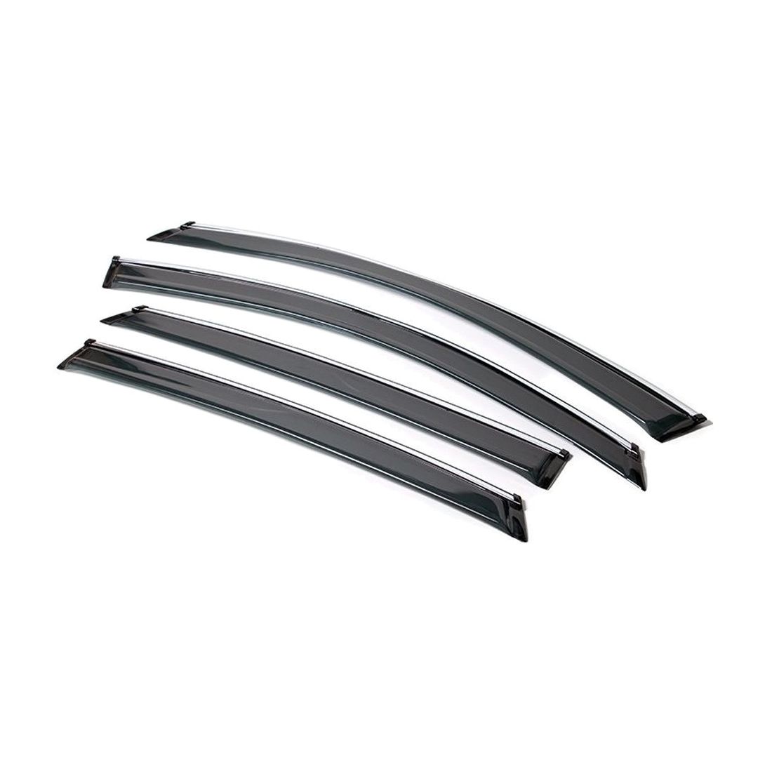 For H Onda 2018-2022 Accord Sedan OE Style Window Visors Rain Sun Guard Vent 4Pc