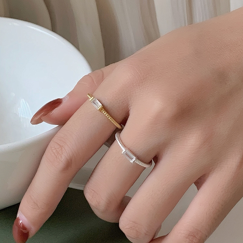Minimalist Ins Folding Fashion Ring